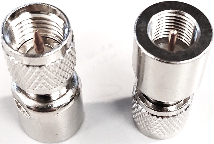 FME-Male - Mini UHF-Male adapter