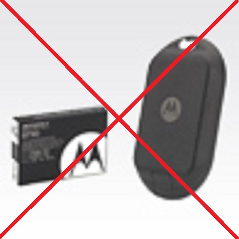 Motorola CLP HC Li-Ion Battery Door Kit (Baklokk til HKNN4013/HKNN4013ASP01 batteri), No longer available from Motorola.